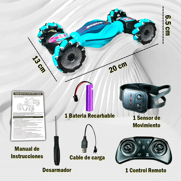 🏎️CARRO LOCO CON CONTROL REMOTO 🏎️🎁