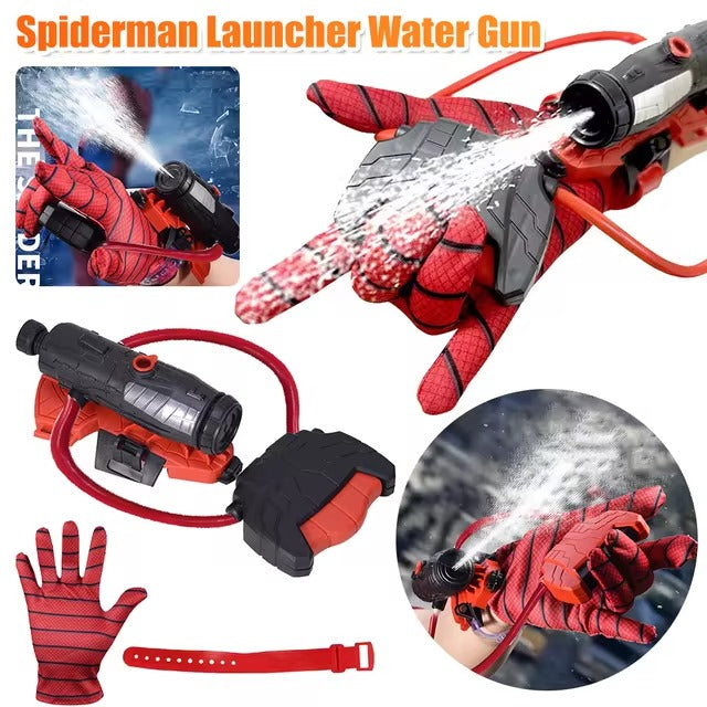 🕸️PISTOLA LANZA AGUA SPIDER-MAN 🎯