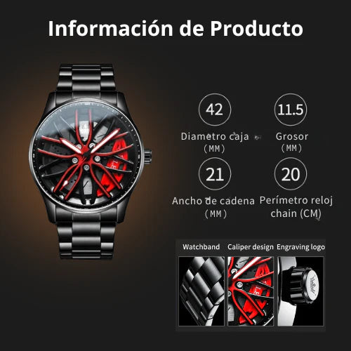 Reloj Deportivo De Lujo